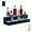 2 layer Rectangle, variant on Luku LED Lighted Liquor Bottle Display Shelf, App Control, Wine Holder Slots, 1-3 Steps, 16-60 inch is optional