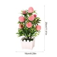 thumbnail image 4 of HWRETIE Simulated Potted Bonsai Fence,9-Head Fruit Tree Decoration for Pots & Garden, 4 of 6