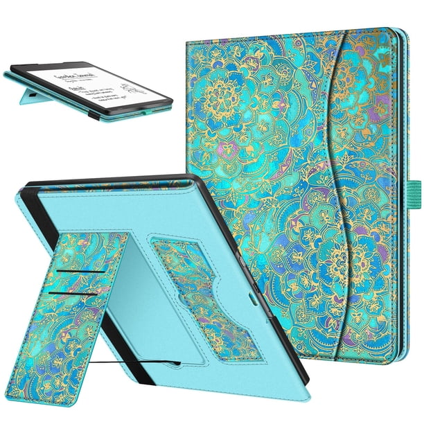 Funda FINTIE con soporte para Kindle Scribe de 10,2 pulgadas con ranura para tarjetas, color azul