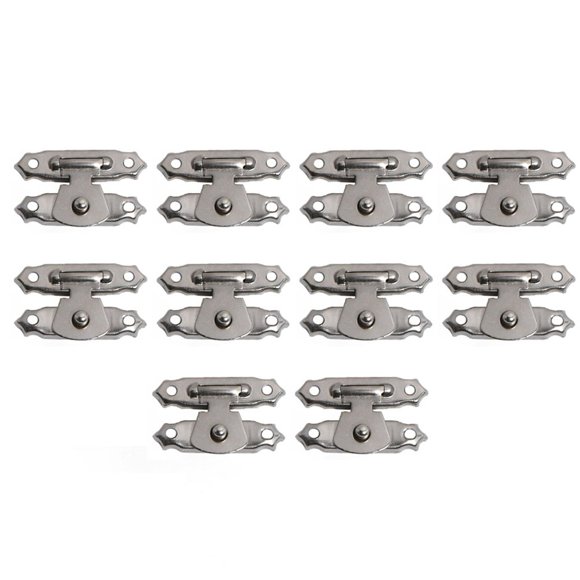 10 Pcs Antique Bronze/Gold Jewellery Box Suitcase Latch Lock Clasp Hasp
