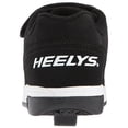 thumbnail image 2 of Heelys Unisex Kids Dual Up X2 Wheeled Skate Shoe, Adjustable Strap, Black/White, Size 1, 2 of 4