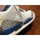 thumbnail image 3 of Ni - ke Ni - ke 136064 104 Jordan 3 Retro Blue White Mens 8.5 Hi Basketball Sneaker Shoes, 3 of 5