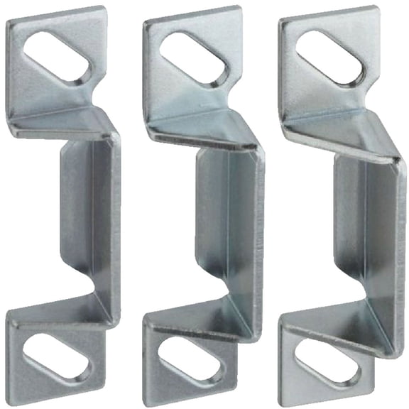 National Hardware Strike Plate Kit Zinc - Easy Installation, Includes 2 Shims - Pack Of 1