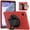Red, variant on For Samsung Galaxy A7 Lite T220 / T225 360 Degree Rotation PC + TPU Protective Case with Holder & For Samsung Galaxy A7 Lite T220 / T225