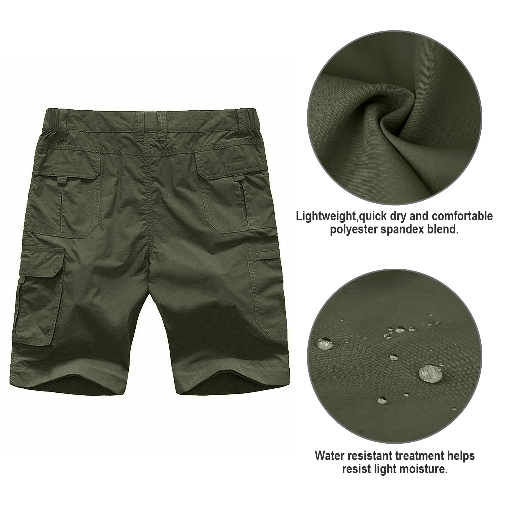 Boy's Cargo Pants, Kids' Casual Outdoor Quick Dry Waterproof