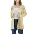 thumbnail image 4 of Women's Sequin Cardigan Top Party Cocktail Outerwear Coat, 4 of 5