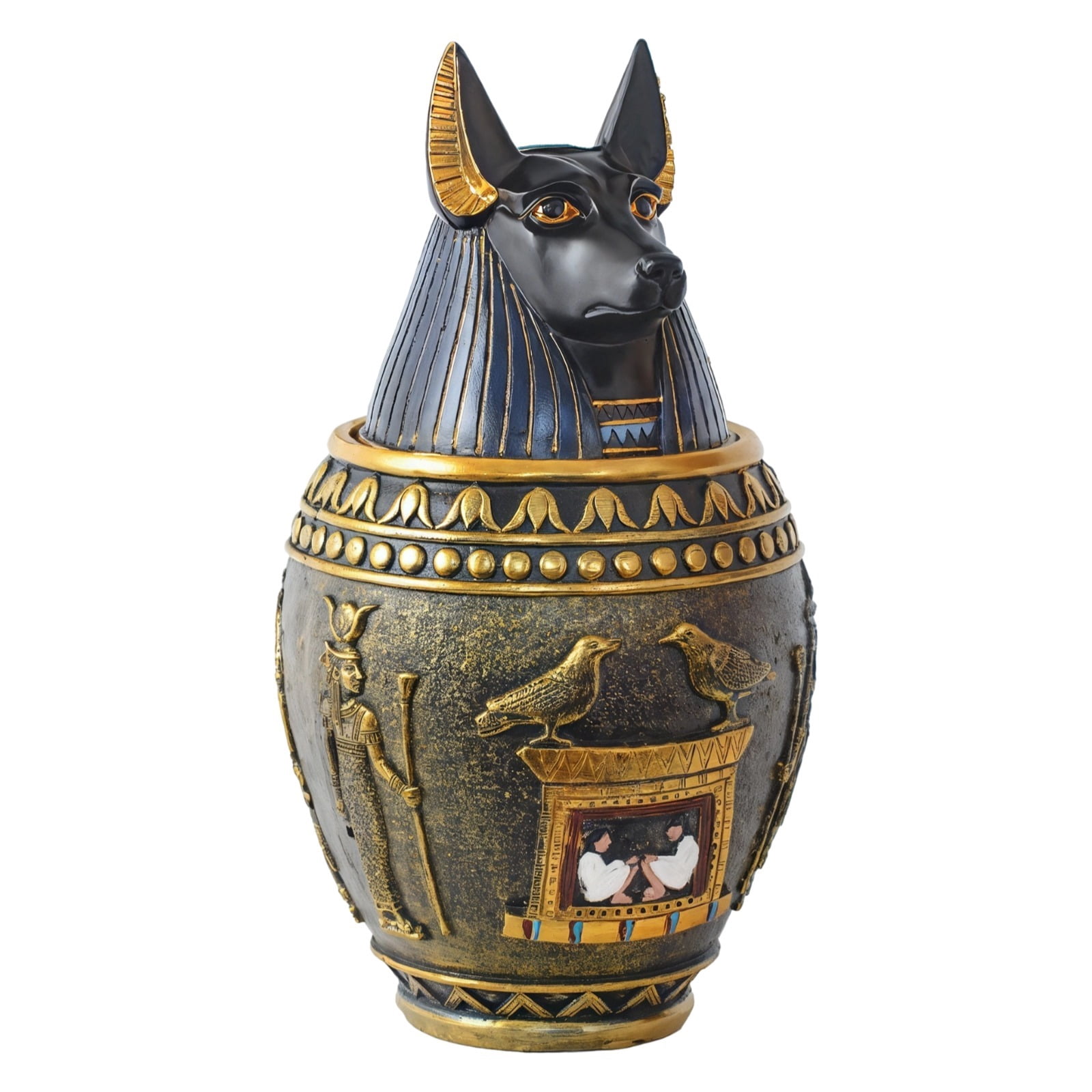 Figuras Anubis cerámica