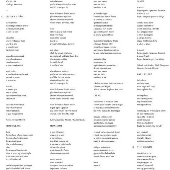 Rodrigo Amarante - Cavalo - Music & Performance - CD