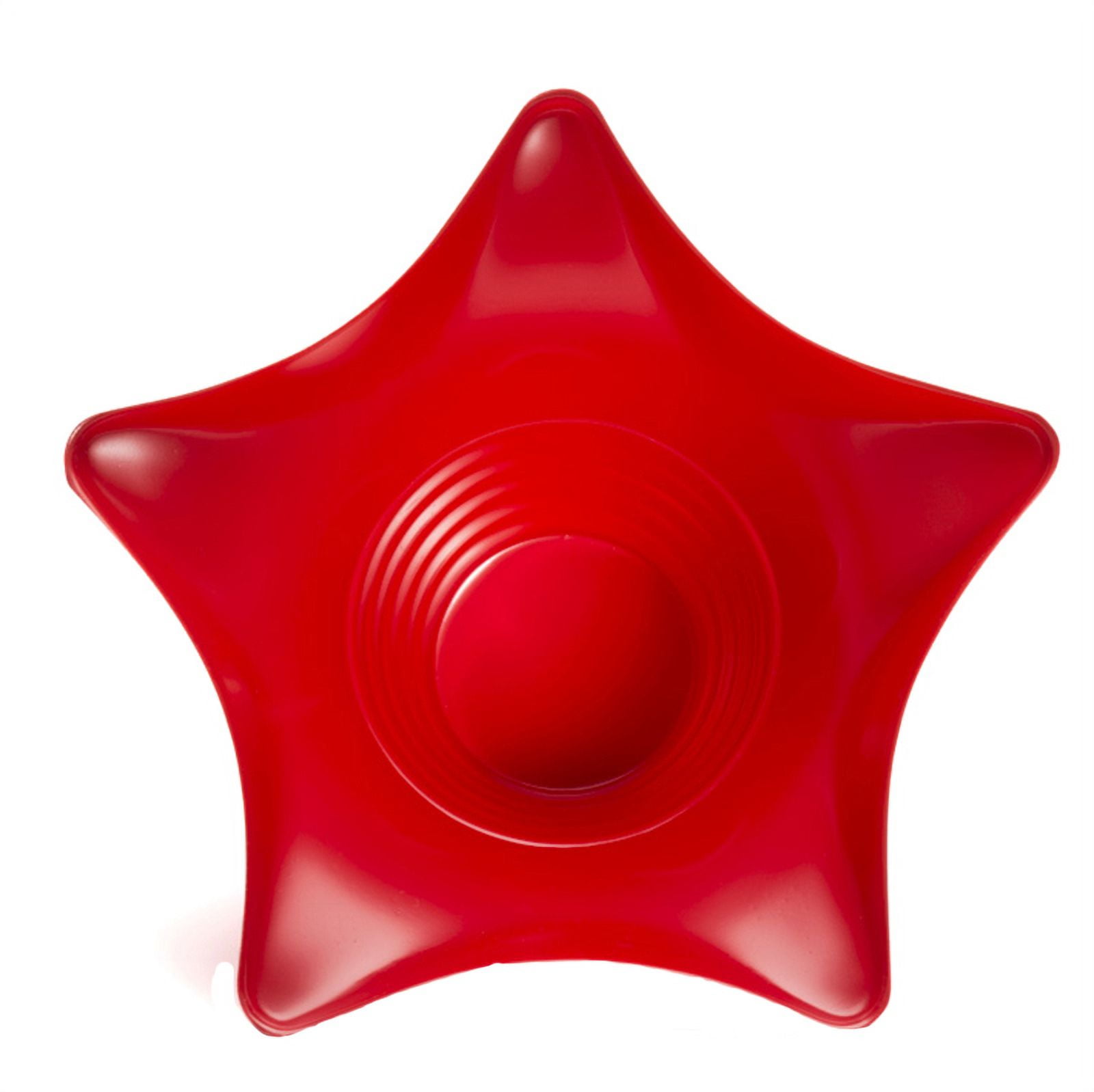Hypothermias Shaved Ice Snow Cone Star Cups-1000 Count, Red
