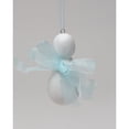 thumbnail image 3 of Ceramic Angel Ornament with Dove 1.5in Religious Gift Christmas Tree Decor, 3 of 3