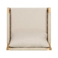 thumbnail image 6 of LiviNest Outdoor Wooden Armchair with Cushions: Spacious Acacia Wood & Rope Weave Patio Chair for Relaxation - Comfortable Weather-Resistant Seating for Garden & Balcony Use by Vacation Home Owners, 6 of 6
