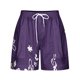thumbnail image 4 of Mujeres Pantalones Cortos Ilustración de Verano Casual Encaje Hasta el Bolsillo Elástico, Pantalones Cortos Casuales para el Día Y el Ocio, 4 of 5