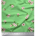 thumbnail image 1 of Soimoi Polyester Crepe Fabric Leaves & Floral Artistic Fabric Prints by Yard 52 Inch Wide, 1 of 3