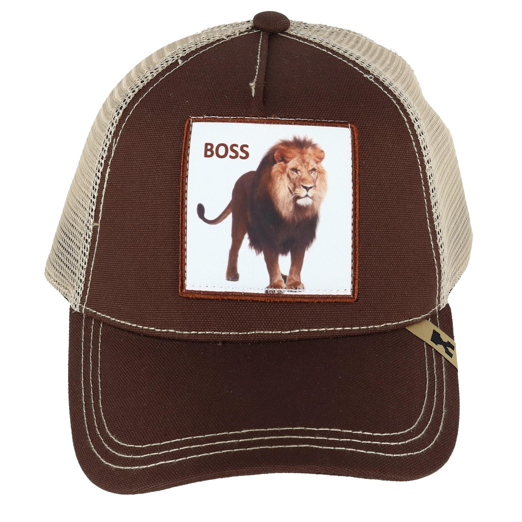 animal trucker cap
