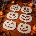 thumbnail image 4 of Halloween Pumpkin Hanging Ornament Decorative DIY Craft Sign for Home Wall Party Decor Seasonal Gift Tags for Fall Autumn Holiday Celebration Theme,1Pack C, 4 of 6