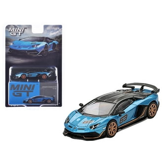 ミニカー MINI GT Lamborghini Aventador SVJ Road Mini GT Lamborghini Aventador SVJ 63 Roadster Verde Shock #887 1