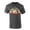 Heather Grey, variant on Mens Disc Golf Tshirt Retro Scenic Disc Golf Throwing Short Sleeve T-shirt-Heather Navy-medium