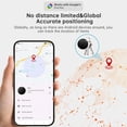 thumbnail image 4 of Air Tracker Tag for Android, IP65 Waterproof Smart Tag & Item Finder | Ultra-Long Battery | Works with Google Find My Device | Find Keys/Wallet/Car (2026 New Model) (Black+White-2P), 4 of 9