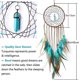 thumbnail image 4 of Atrapasueños ~ Plumas tradicionales hechas a mano para colgar en la pared decoración del hogar decoración adorno artesanal Afortunado Sencillez, 4 of 5