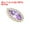 Light Purple, variant on Uxcell Horse Eye Sew on Rhinestones Crystals Glass Gems Metal Base Flatback Diamond for DIY Crafts Sewing Multicolor
