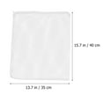 thumbnail image 2 of BESTYASH 5Ud Bolsa Transparente Para De Acuario Con Cremallera Resistente Y Malla Permeable, 2 of 6