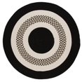thumbnail image 1 of Colonial Mills FB41R108X108 Tapis Rond 9 Pi. Fleurs Baie, Noir, 1 of 1