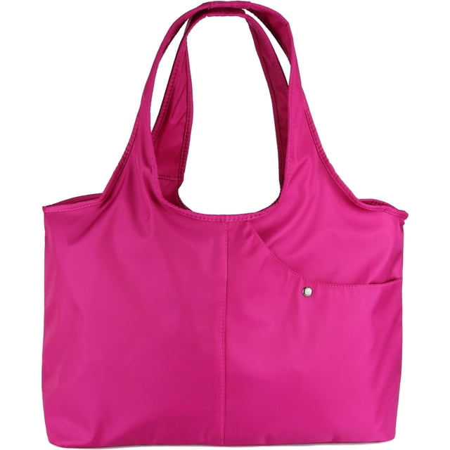 Bolso de mano grande a la moda para mujer, bolso de mano impermeable, bolso de mano multifunción de nailon para viaje