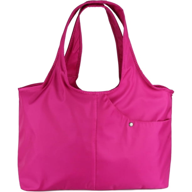 Bolso de mano grande a la moda para mujer, bolso de mano impermeable, bolso de mano multifunción de nailon para viaje