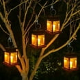 thumbnail image 5 of Solar Hanging Lantern Outdoor, Candle Effect Light for Garden, Patio, Lawn, Deck, Umbrella, Tent, Tree, Yard, Driveway, 5 of 16