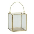 thumbnail image 4 of Better Homes & Gardens Decorative Small Gold Metal Lantern, Candle Holder, 4 of 8