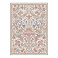 thumbnail image 2 of GENIMO 8'x10' Rug for Living Room, Large Machine Washable Non Slip Low Pile Area Rug for Bedroom Dining Room, Soft Modern Art, OCHRE PETAL, 2 of 5