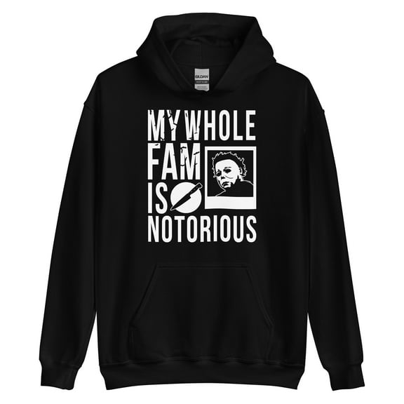 Notorious Michael Hoodie (Black/White)