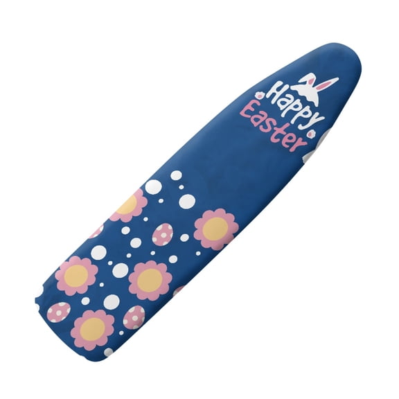 HELLHERO Ironing Board Covers Breathable Polyester Fiber Fabric Ironing Board Dustproof Cover Elastic Edge Replacement(Not Heat Resistant)
