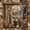 Brown Gray Orange, variant on Castle Fairy Vintage Camo Deer 7-Piece Twin Bedding,Kawaii Stripes Bow Bedding Comforter Set,Sage Black Cream,Black Reversible