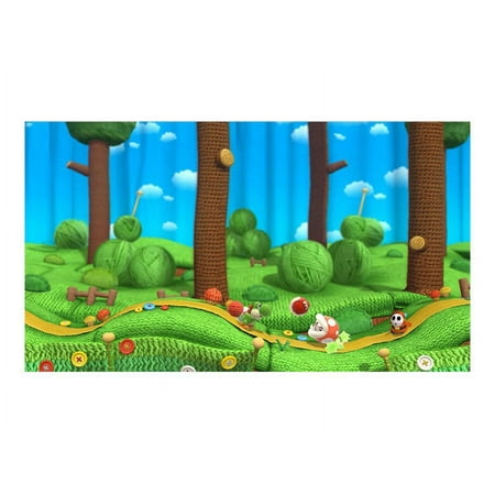 Yoshi's Woolly World + Pink Yarn Yoshi Amiibo (Wii U) with Bonus $15 Wal-Mart Gift Card