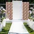 thumbnail image 4 of Arreglo floral de boda de seda 35 cm Decoración de pasillo de mesa en T Ramo de rosas realista Pieza central duradera Decoración romántica de lugar fácil de instalar, 4 of 4