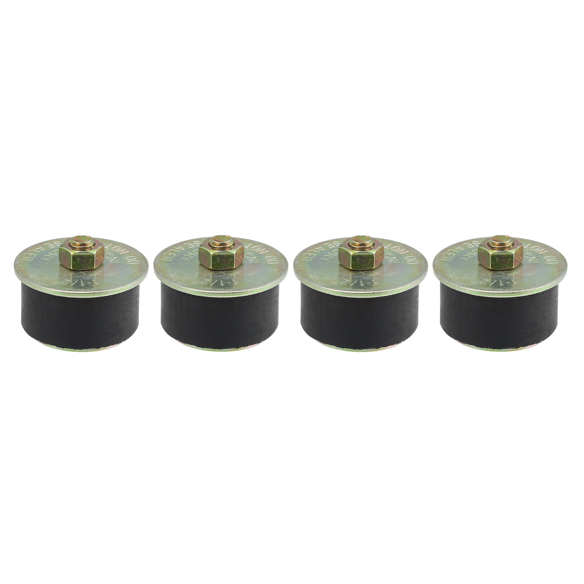 4pcs Automotive Car Rubber Freeze Plug Rubber Expansion Plug Fit Hole
