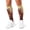 White, variant on 3D Printed Calf Compression Sleeves, 360 Seamless Leg Sleeves for Running, Cycling & Sports, One Size, Cowboy Skull Print