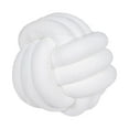 thumbnail image 4 of Bola De Nudo Redondo Almohada Accesorios De Fotografía Redondos Para La Decoración Del Hogar 22 Cm Blanco Soledad  almohada de bola de nudo, 4 of 10