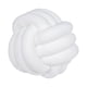 thumbnail image 4 of Bola de nudo Redondo BLESIY almohada de bola de nudo 22 Cm blanco, 4 of 8