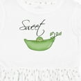 thumbnail image 4 of Inktastic Sweet Pea Girls Toddler Dress, 4 of 5
