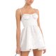thumbnail image 2 of Vestidos De Verano Para Mujer Vestido Sin Espalda Con Lazo Cruzado Sin Mangas Con Retazos De Diamantes De ImitacióN, 2 of 4