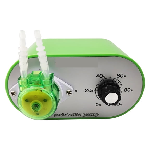 Peristaltic Pump Dosing Pump Adjustable Flow Rate 15-95ml/min With Adaptor ,Easy to Install