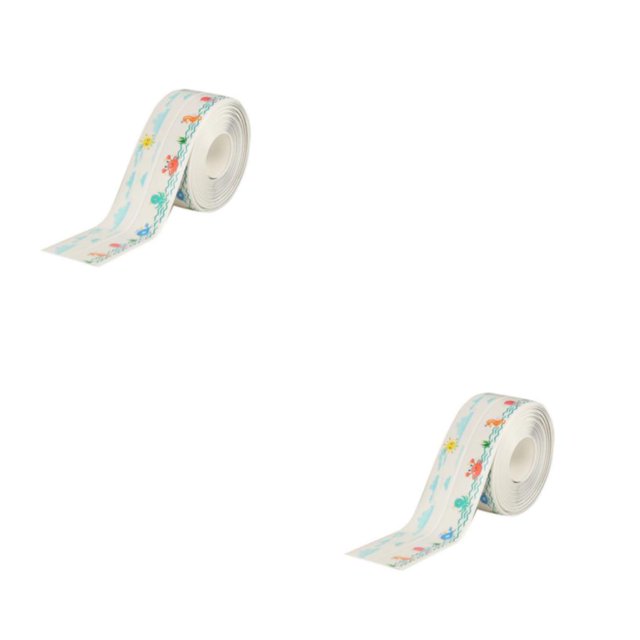 Billuyoard Sellador de grifo para fregadero, adhesivo para azulejos, impermeable, a prueba de polvo, multiusos, accesorios para el hogar, tipo de Tipo 2 2Conjunto