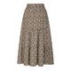 thumbnail image 5 of Faldas de cintura elástica con volantes fruncidos informales con estampado de moda para mujer Wmkox8yi FGJ2075, 5 of 9