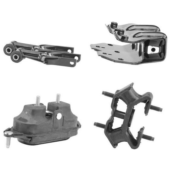 Engine Mount and Transmission Mount Kit - 5 Piece - Compatible with 2006 - 2011 Chevy Impala 2007 2008 2009 2010