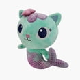 thumbnail image 1 of Peluche con forma de sirena, gato Gaby, casa de muñecas, 22 a 25 cm, supersuave, 1 of 3