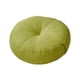thumbnail image 5 of Cojín de suelo redondo, cojín decorativo suave para asiento, de meditación para el hogar, sofá, silla, cama, coche, interior, oficina, estudio. verde, 5 of 8