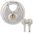 thumbnail image 1 of Stainless Steel Padlock,Stainless Steel Round shape Padlockfor Warehouse Padlockfor Cabinet Unrivaled Performance, 1 of 8
