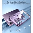 thumbnail image 7 of JUESHITUO Magnetic Clear for iPhone 14 Pro Max Case with Full Camera Protection, No.1 Strong N52 Magnets, for iPhone 14 Pro Max Case,6.7"-Deep Purple, 7 of 7